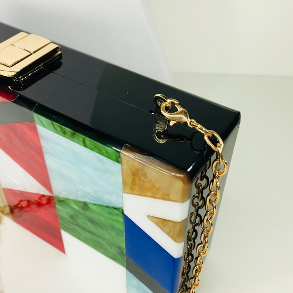 Geometric Acrylic Party Box - Picture 6 of 8